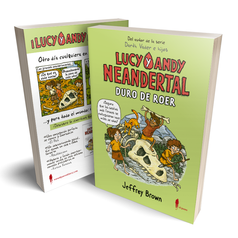 Lucy y Andy Neandertal, de Jeffrey Brown